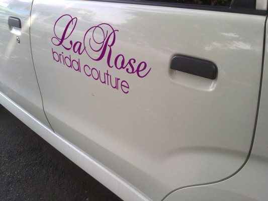 vinyl lettering decal